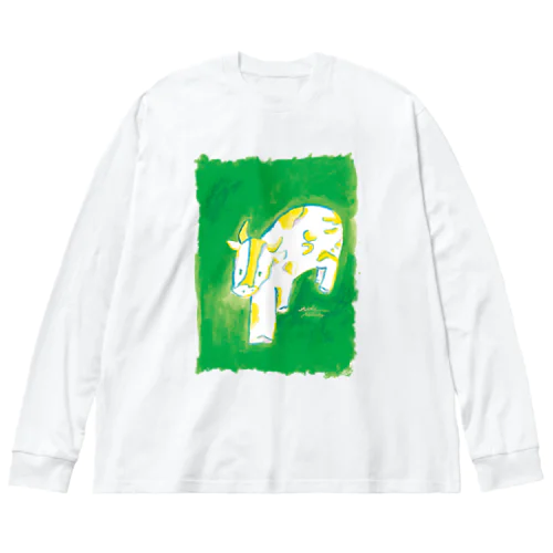 kobe ushi san Big Long Sleeve T-Shirt