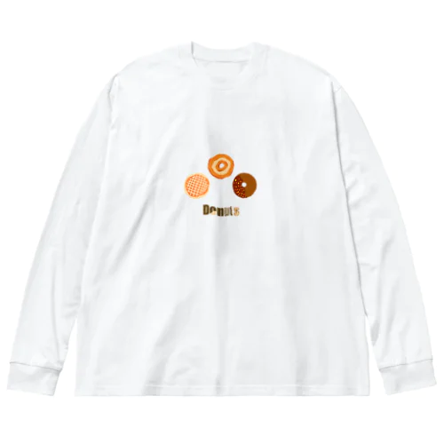 Donuts! ビッグシルエットロングスリーブTシャツ