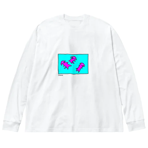 ナ犬ちゃん Big Long Sleeve T-Shirt