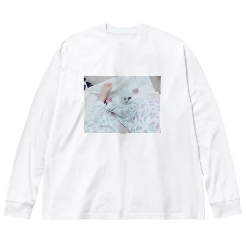 ねこさん Big Long Sleeve T-Shirt