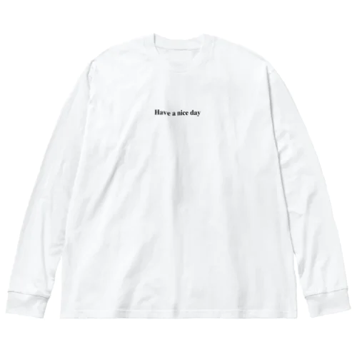 ハバナイディシャツ ビッグシルエットロングスリーブTシャツ