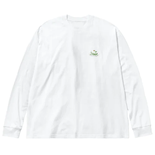 カビた鏡餅 Big Long Sleeve T-Shirt