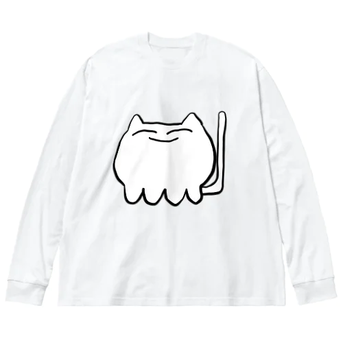 ほほえみねこ ビッグシルエットロングスリーブTシャツ