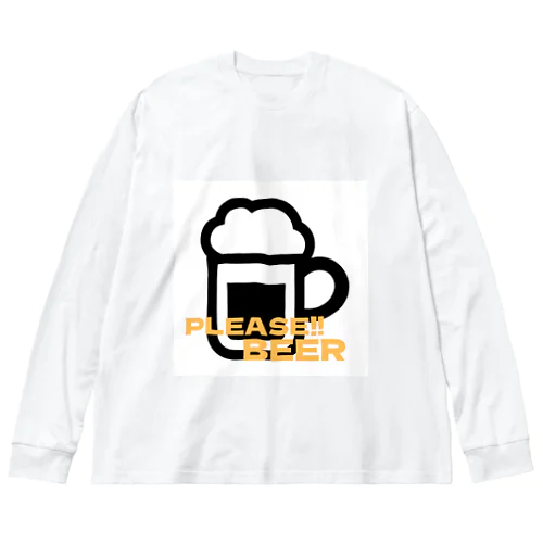 Pleaseシリーズ「BEER」 Big Long Sleeve T-Shirt