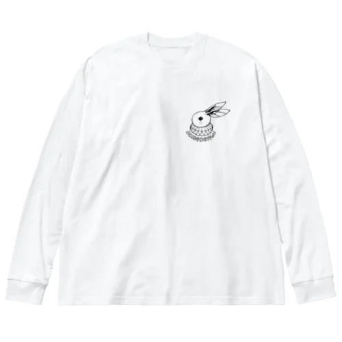 機工時計うさぎのマルキ Big Long Sleeve T-Shirt