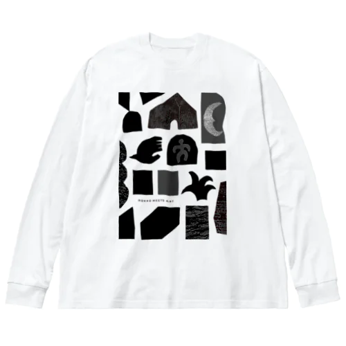 BW ver.H/Rokko Meets Art 2021 ビッグシルエットロングスリーブTシャツ