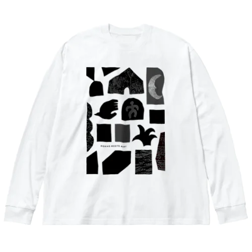 BW ver.H/Rokko Meets Art 2021 Big Long Sleeve T-Shirt