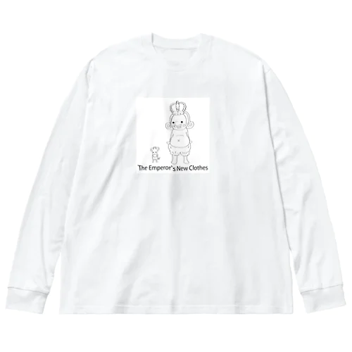 ハダカの王様？ ビッグシルエットロングスリーブTシャツ