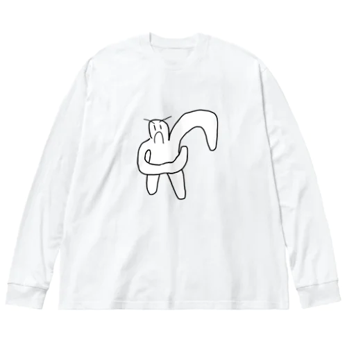 脇を気にする一般男性 Big Long Sleeve T-Shirt