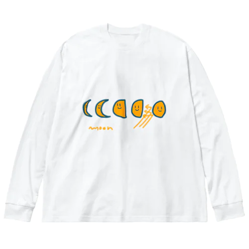 moon! ビッグシルエットロングスリーブTシャツ