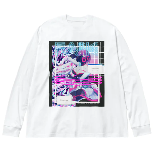 サイバーメリーゴーランド Big Long Sleeve T-Shirt