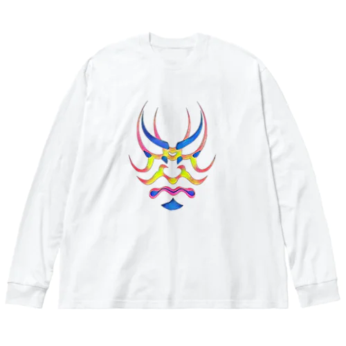 歌舞伎レインボー ビッグシルエットロングスリーブTシャツ