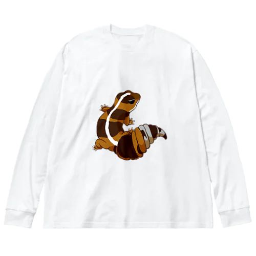 ニシアフリカトカゲモドキ Big Long Sleeve T-Shirt