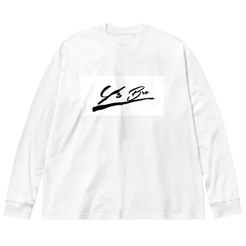 筆記体ロゴ Big Long Sleeve T-Shirt