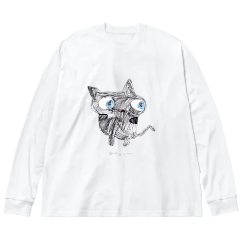 黒猫ちゃん No.3 Big Long Sleeve T-Shirt