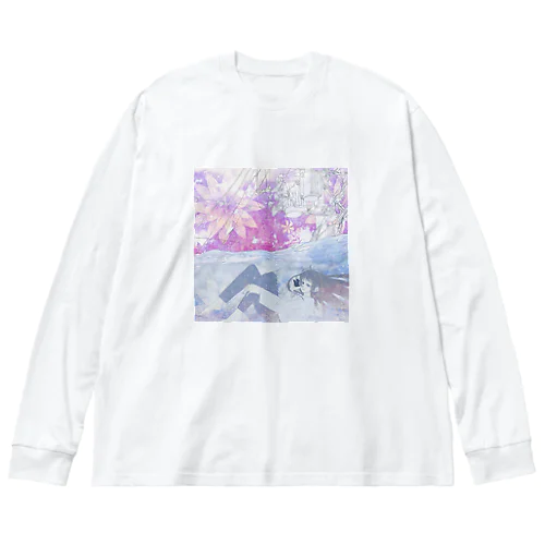 水中音 ビッグシルエットロングスリーブTシャツ