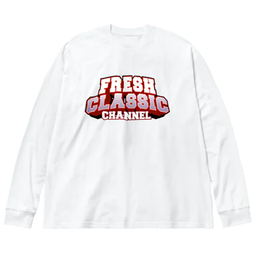 FRESH CLASSIC CHANNEL LOGO Big Long Sleeve T-Shirt