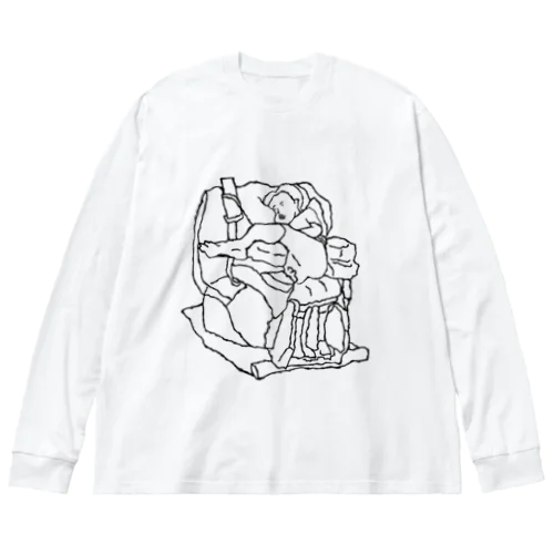 りのちゃん ビッグシルエットロングスリーブTシャツ