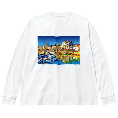 フランスの港町 Big Long Sleeve T-Shirt