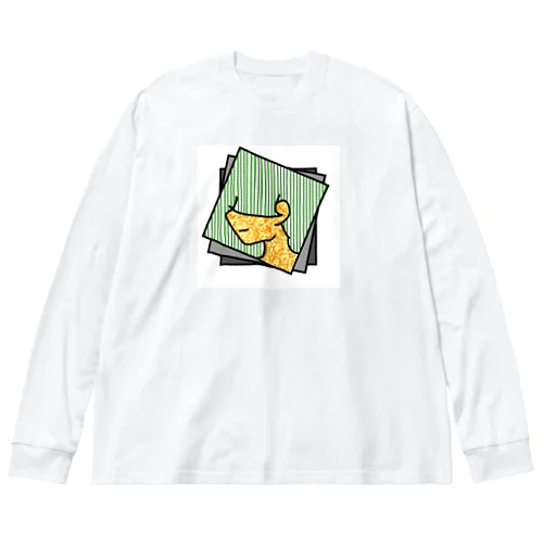 髪色派手子 Big Long Sleeve T-Shirt