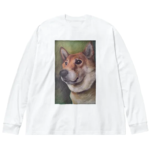 愛犬 ビッグシルエットロングスリーブTシャツ