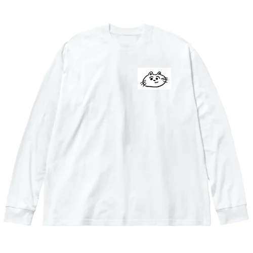 にゅん助 ビッグシルエットロングスリーブTシャツ