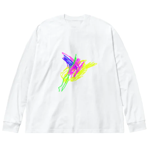 りちゃ画伯のお絵描き02 Big Long Sleeve T-Shirt