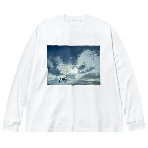 高い空 ビッグシルエットロングスリーブTシャツ