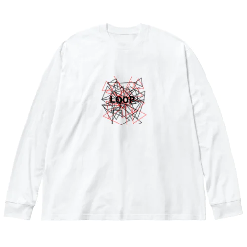 LOOP ビッグシルエットロングスリーブTシャツ