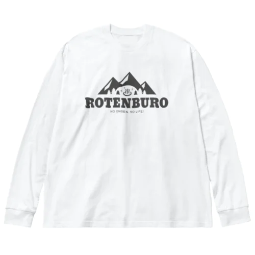 ROTENBURO(ダークグレー) ビッグシルエットロングスリーブTシャツ