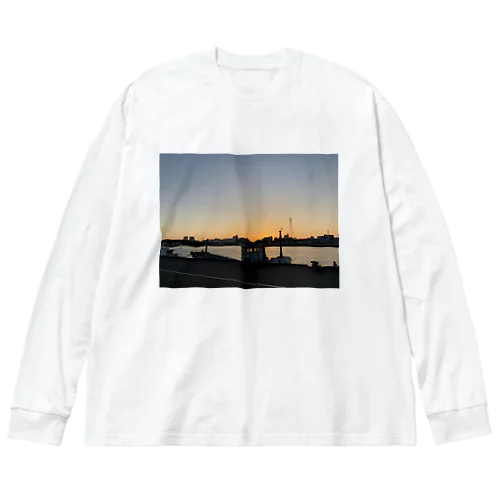 夕焼け小焼け Big Long Sleeve T-Shirt