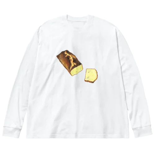 バナナケーキ ビッグシルエットロングスリーブTシャツ