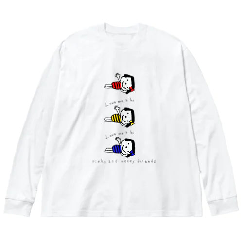 rinko and merry friends  Big Long Sleeve T-Shirt