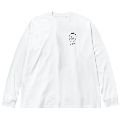 いちごだよ ビッグシルエットロングスリーブTシャツ