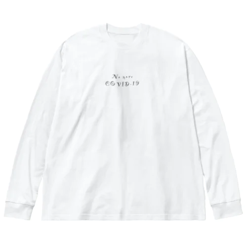 ノー・モア・コロナ 루즈핏 롱 슬리브 티셔츠