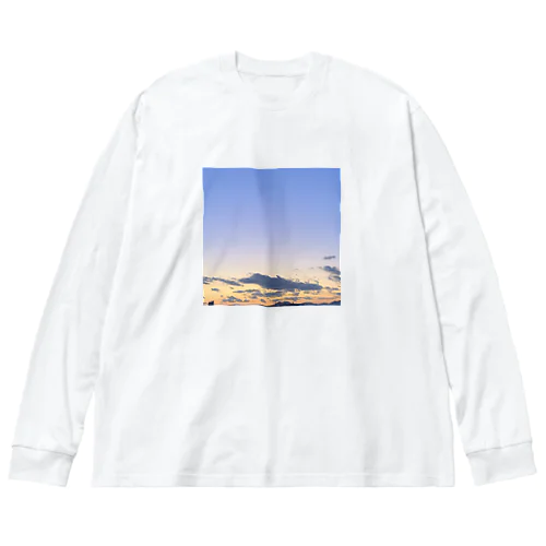 11月29日の空 ビッグシルエットロングスリーブTシャツ