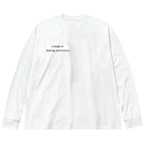 アンチコロナウィルス19 ビッグシルエットロングスリーブTシャツ