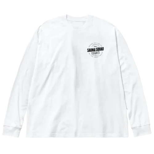 JAPAN SAUNA SQUAD 01 ビッグシルエットロングスリーブTシャツ