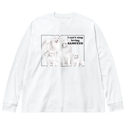 表/B ハッピーサモエドセット！ Big Long Sleeve T-Shirt