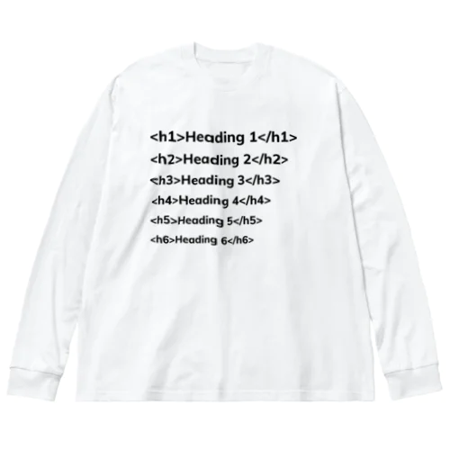 SEOライティング初級編 Big Long Sleeve T-Shirt