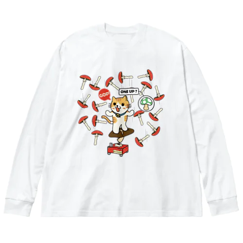 キノコ神（ベニテングダケ） Big Long Sleeve T-Shirt