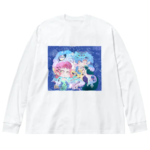 女の子のうちがわ ビッグシルエットロングスリーブTシャツ