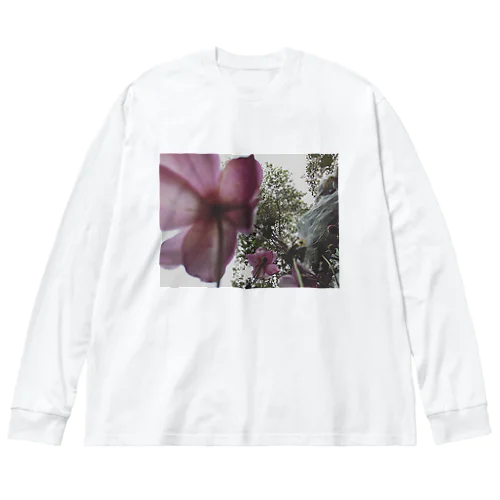 flower p ビッグシルエットロングスリーブTシャツ