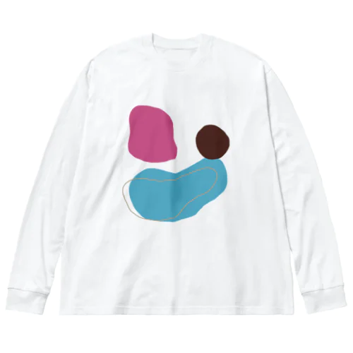 あめ色水溜り Big Long Sleeve T-Shirt