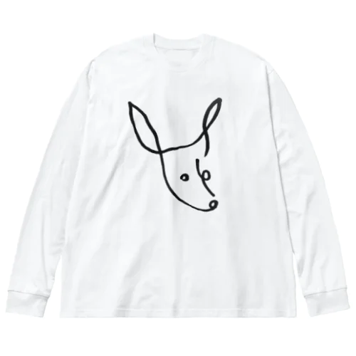 イタグレちゃん ビッグシルエットロングスリーブTシャツ