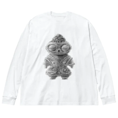 遮光器土偶さん Big Long Sleeve T-Shirt