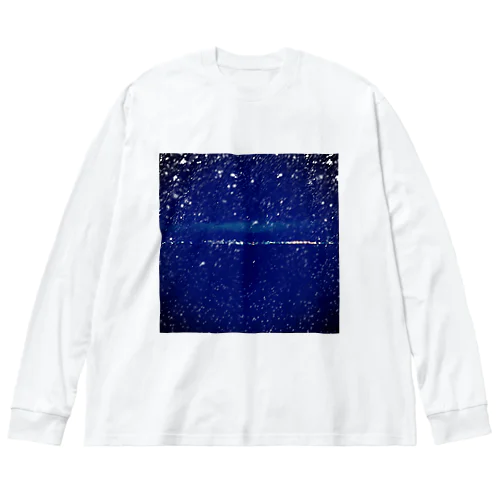 遠くの夜景 Big Long Sleeve T-Shirt