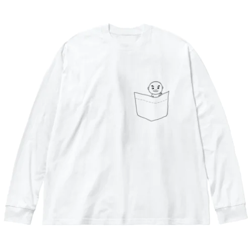 まさる ビッグシルエットロングスリーブTシャツ