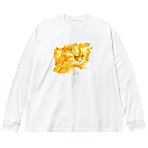 チンチラ Big Long Sleeve T-Shirt