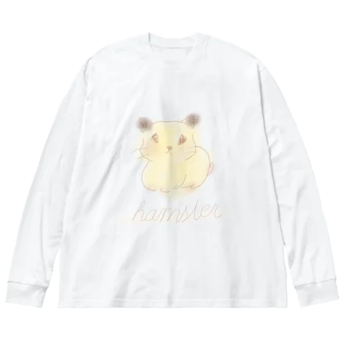 ハムスターのきなこ Big Long Sleeve T-Shirt